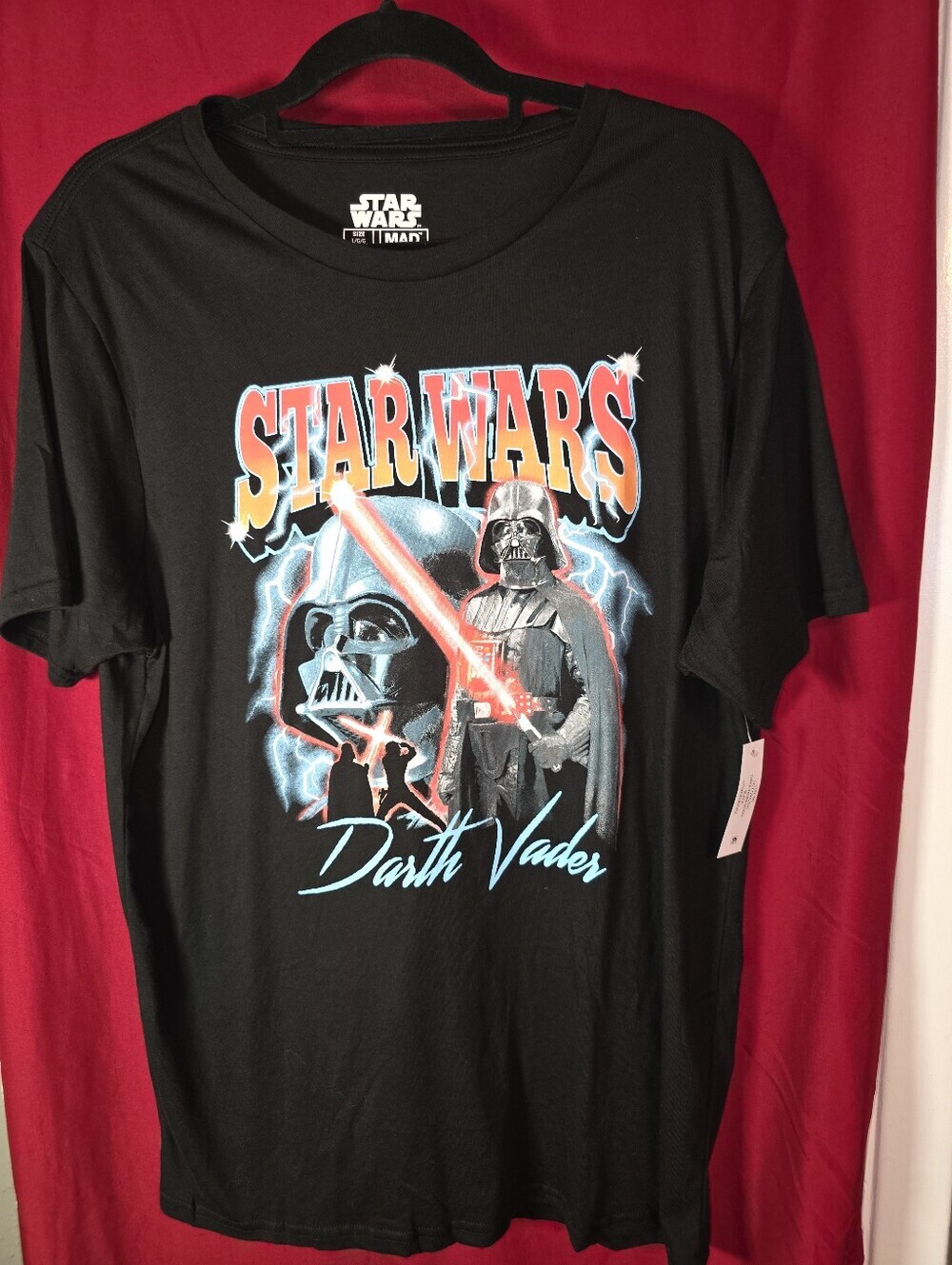 MAD Engine Star Wars Logo Tee - Black & White Size L